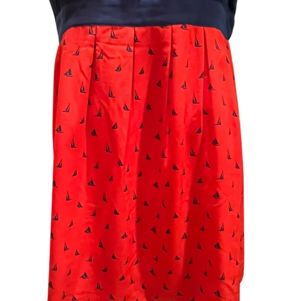Tommy Hilfiger Red and Blue Dress Size 14